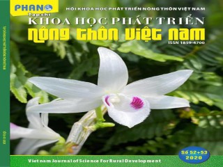 Tạp chí Khoa học Phát triển Nông thôn Việt Nam số 52 + 53 năm 2020